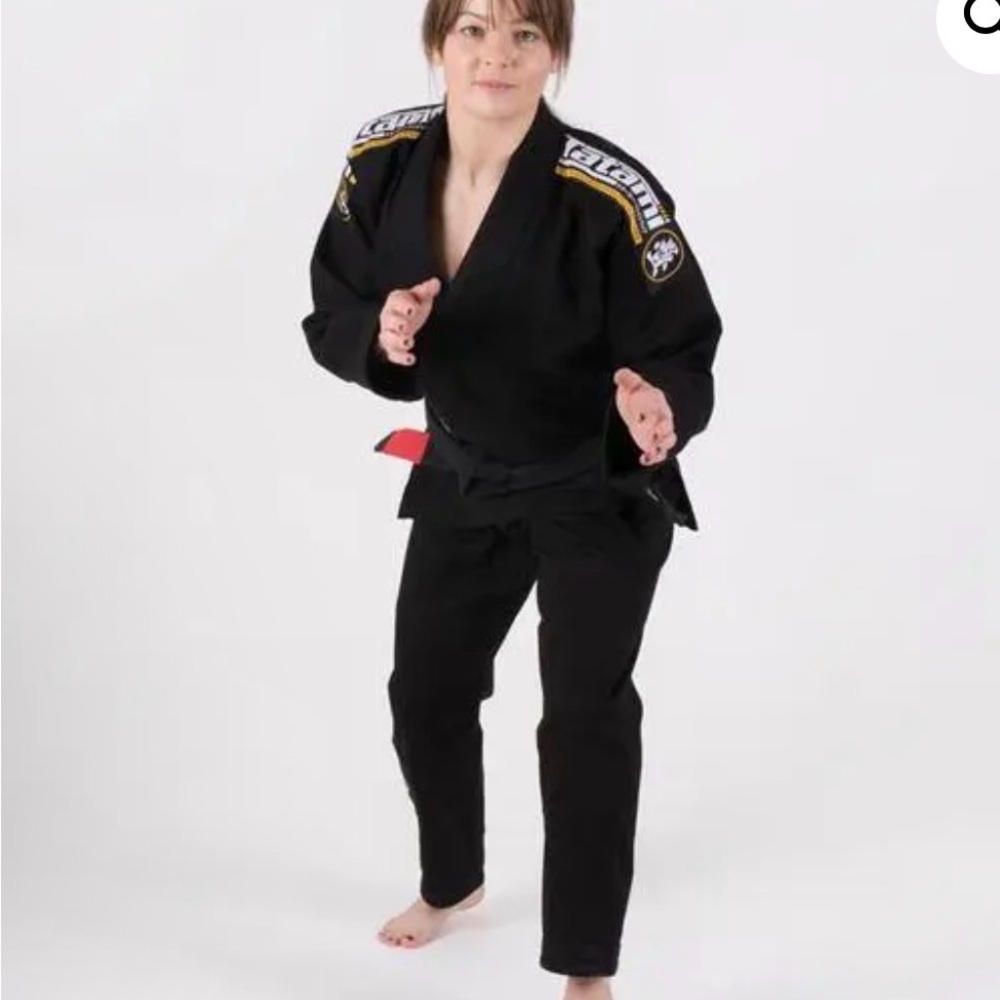 Black Brazilian Jiu-Jitsu Gi with Patch Detailing
